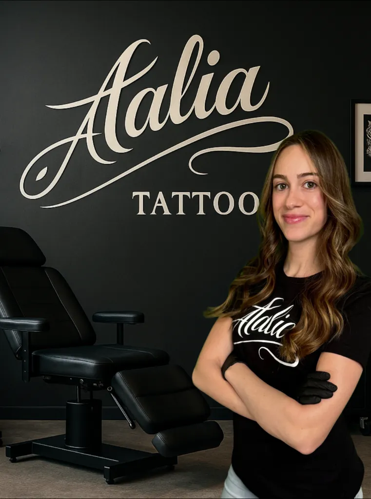 Natalia Ramírez trabajando